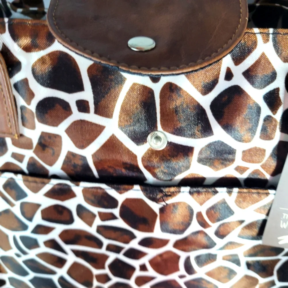 New Versatile Foldable Animal Print Tote Bag/Travel Bag/Laptop Bag/Shopp… - Picture 5 of 13